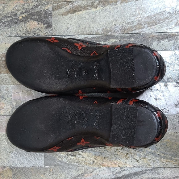 Louis Vuitton Infrarouge Revival Ballerina Flat Shoes Sz 35 - Picture 7 of 9